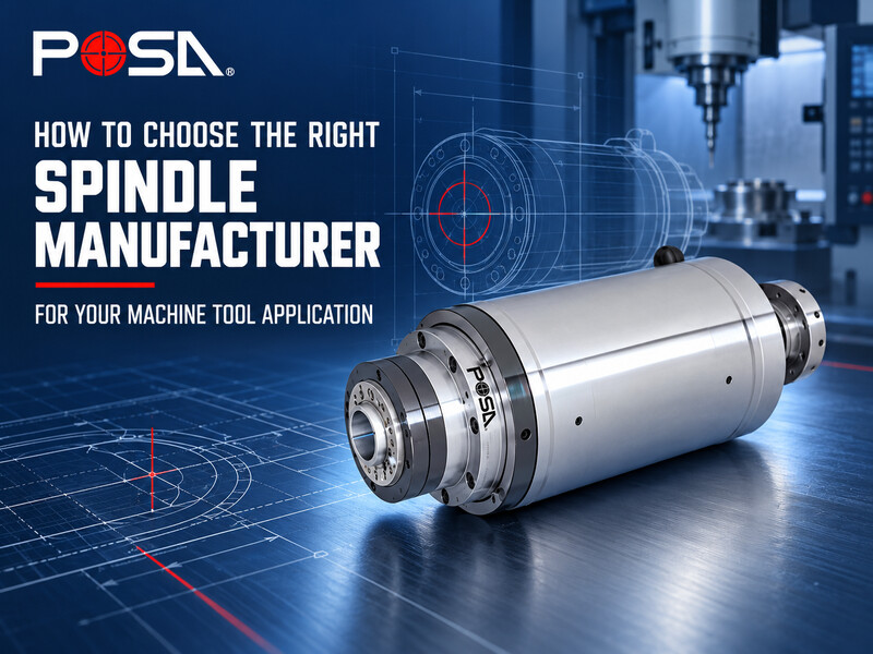 How to Choose the Right Spindle Manufacturer for Your Machine Tool Application